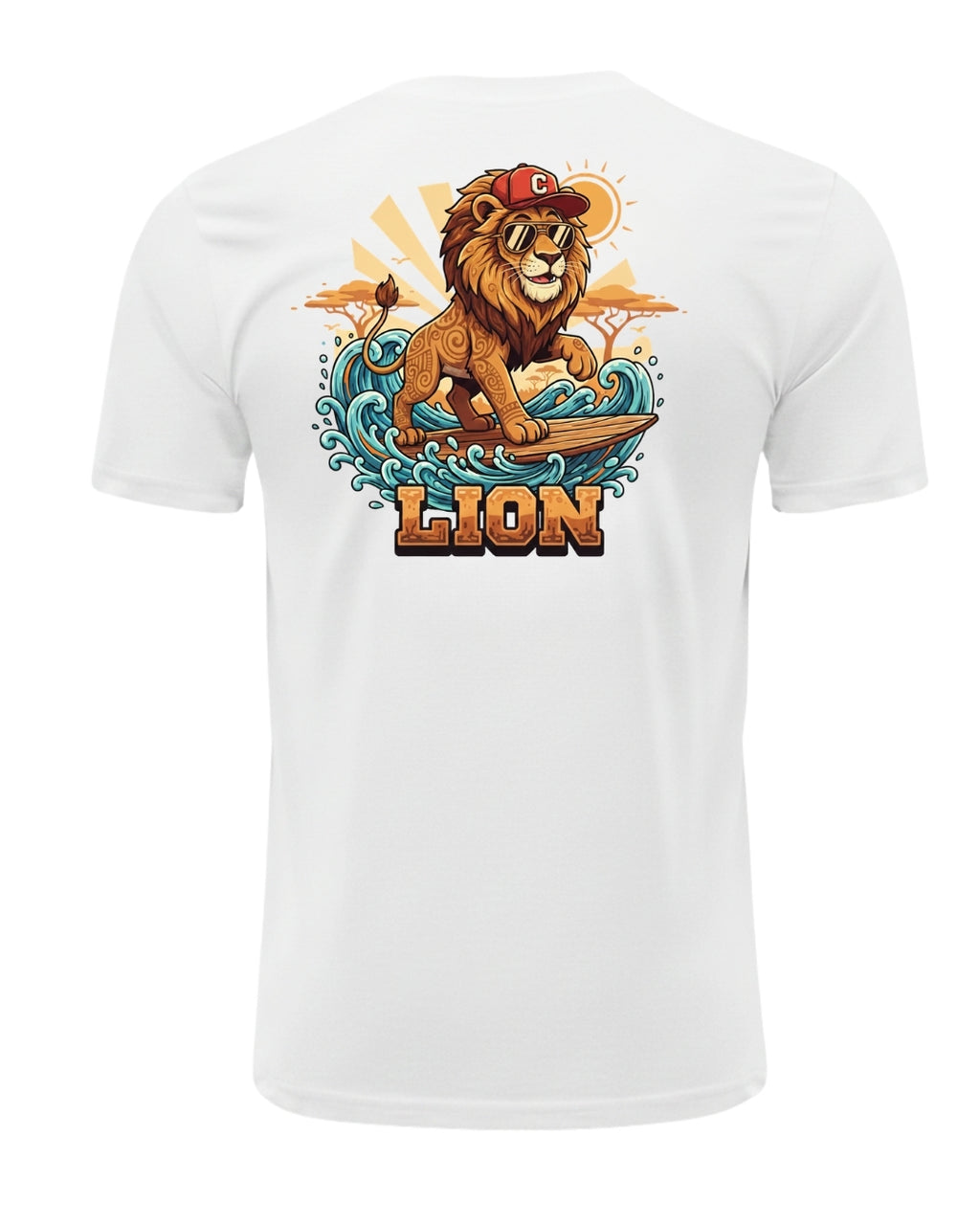 T-Shirt KIDS Original Capybara Surfers ® - LION