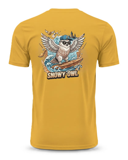 T-Shirt KIDS Original Capybara Surfers ® - SNOWY OWL
