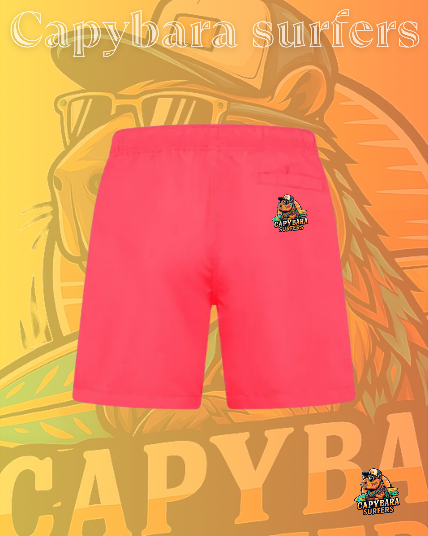 Costume Original Capybara Surfers ® - CORAL JAGUAR