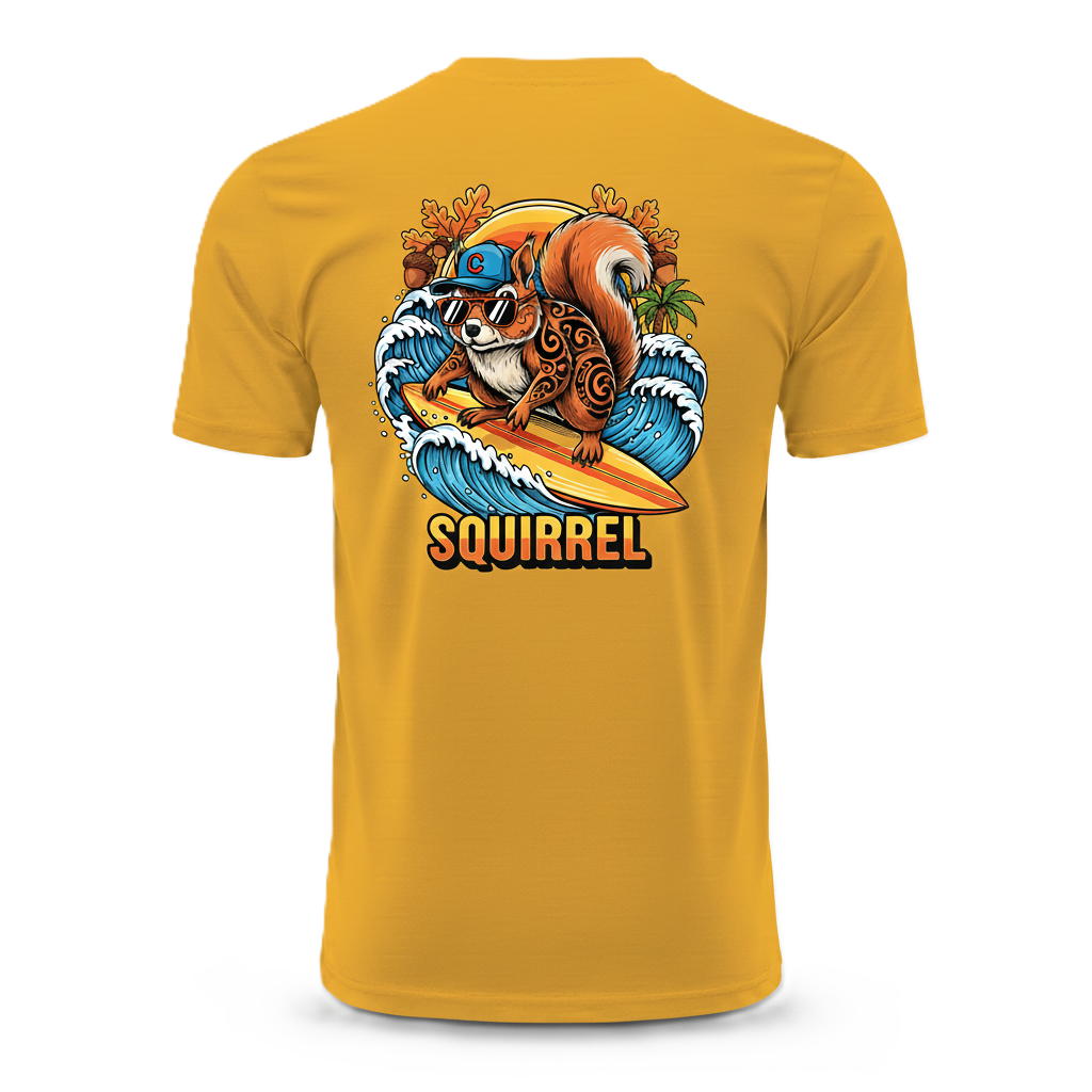 T-Shirt Original Capybara Surfers ® - SQUIRREL