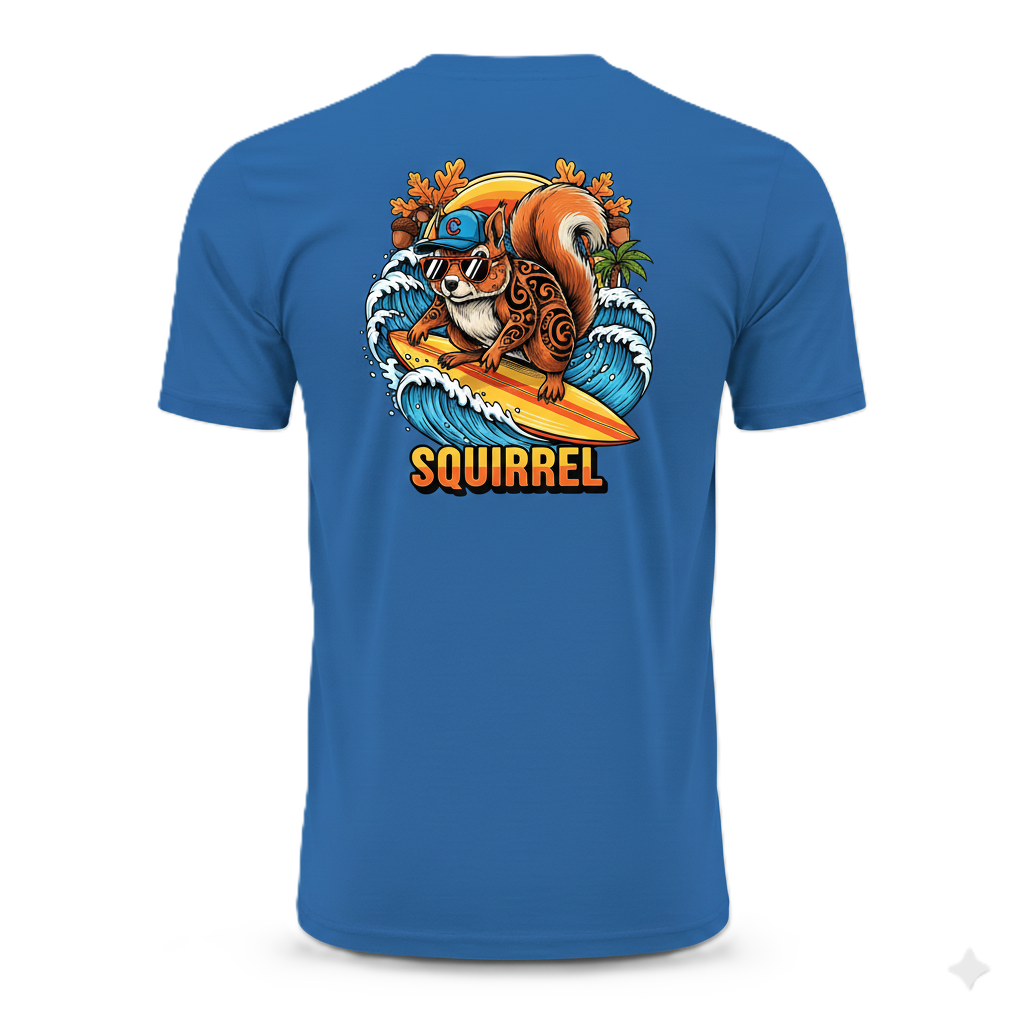 T-Shirt KIDS Original Capybara Surfers ® - SQUIRREL
