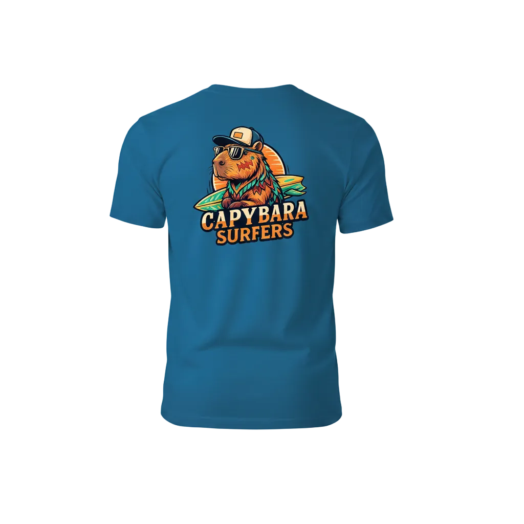 T-Shirt KIDS Original Capybara Surfers ® - LOGO