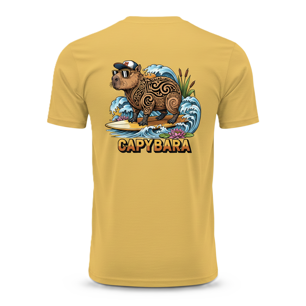 T-Shirt KIDS Original Capybara Surfers ® - CAPYBARA
