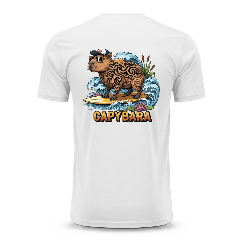 T-Shirt KIDS Original Capybara Surfers ® - CAPYBARA