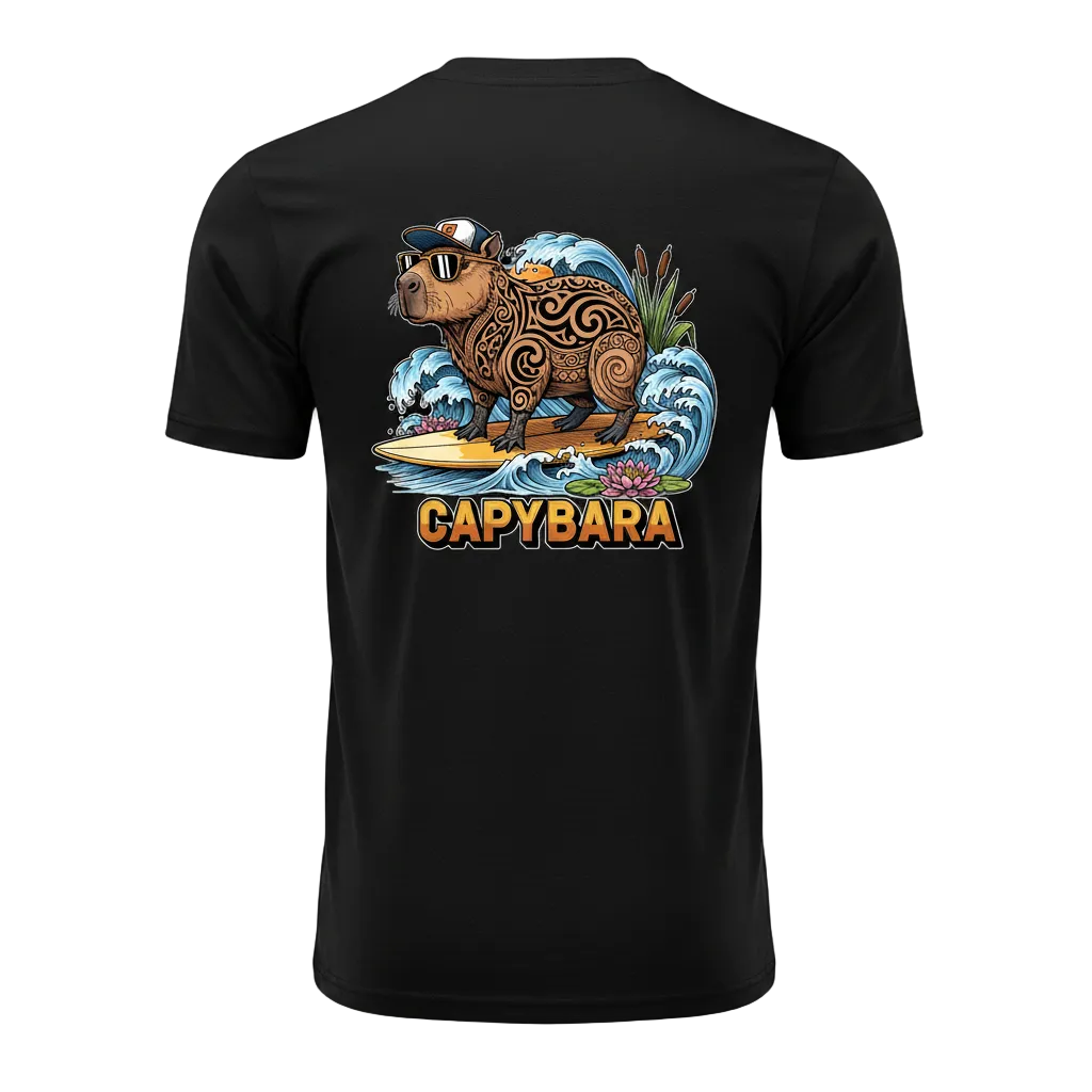 T-Shirt Original Capybara Surfers ® - CAPYBARA