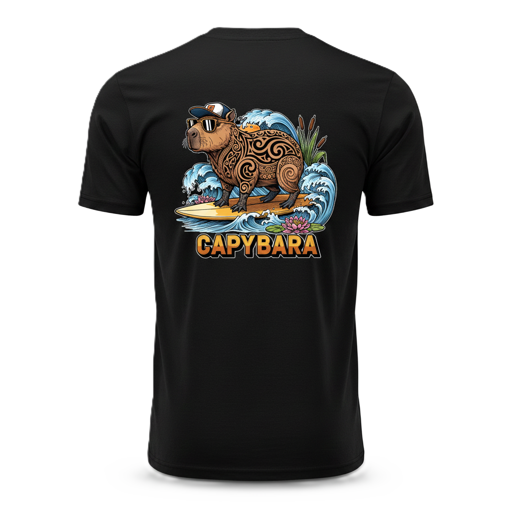 T-Shirt KIDS Original Capybara Surfers ® - CAPYBARA
