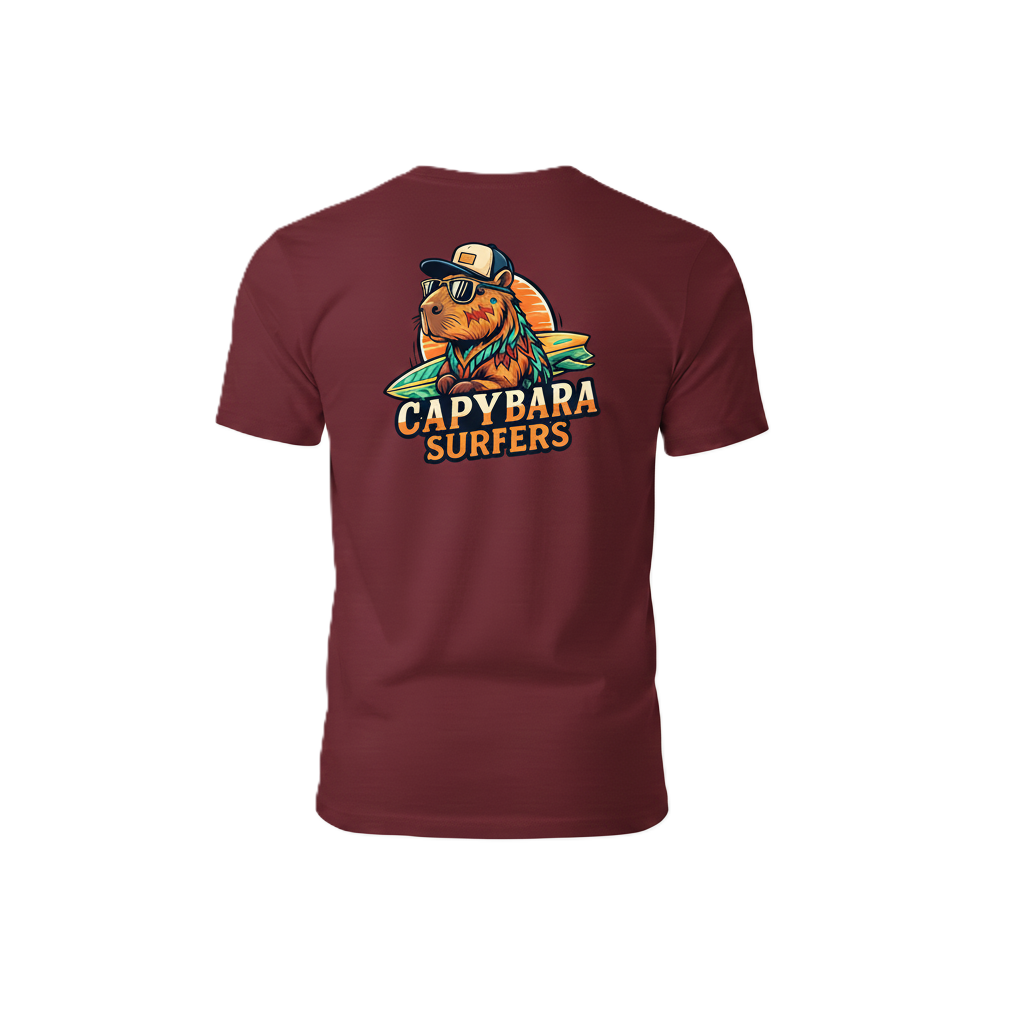 T-Shirt Original Capybara Surfers ® - LOGO