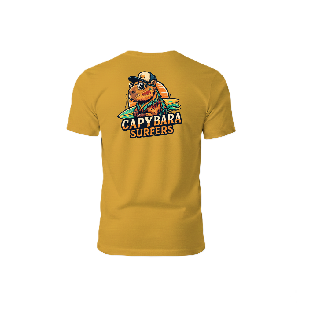 T-Shirt Original Capybara Surfers ® - LOGO
