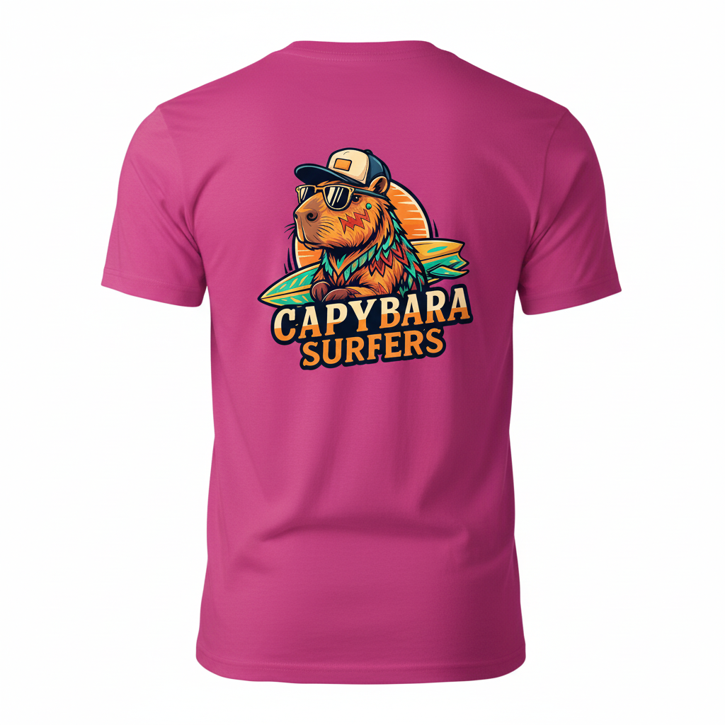 T-Shirt KIDS Original Capybara Surfers ® - LOGO