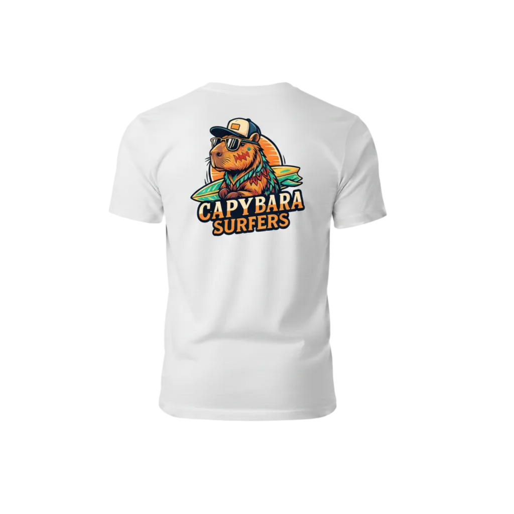 T-Shirt Original Capybara Surfers ® - LOGO