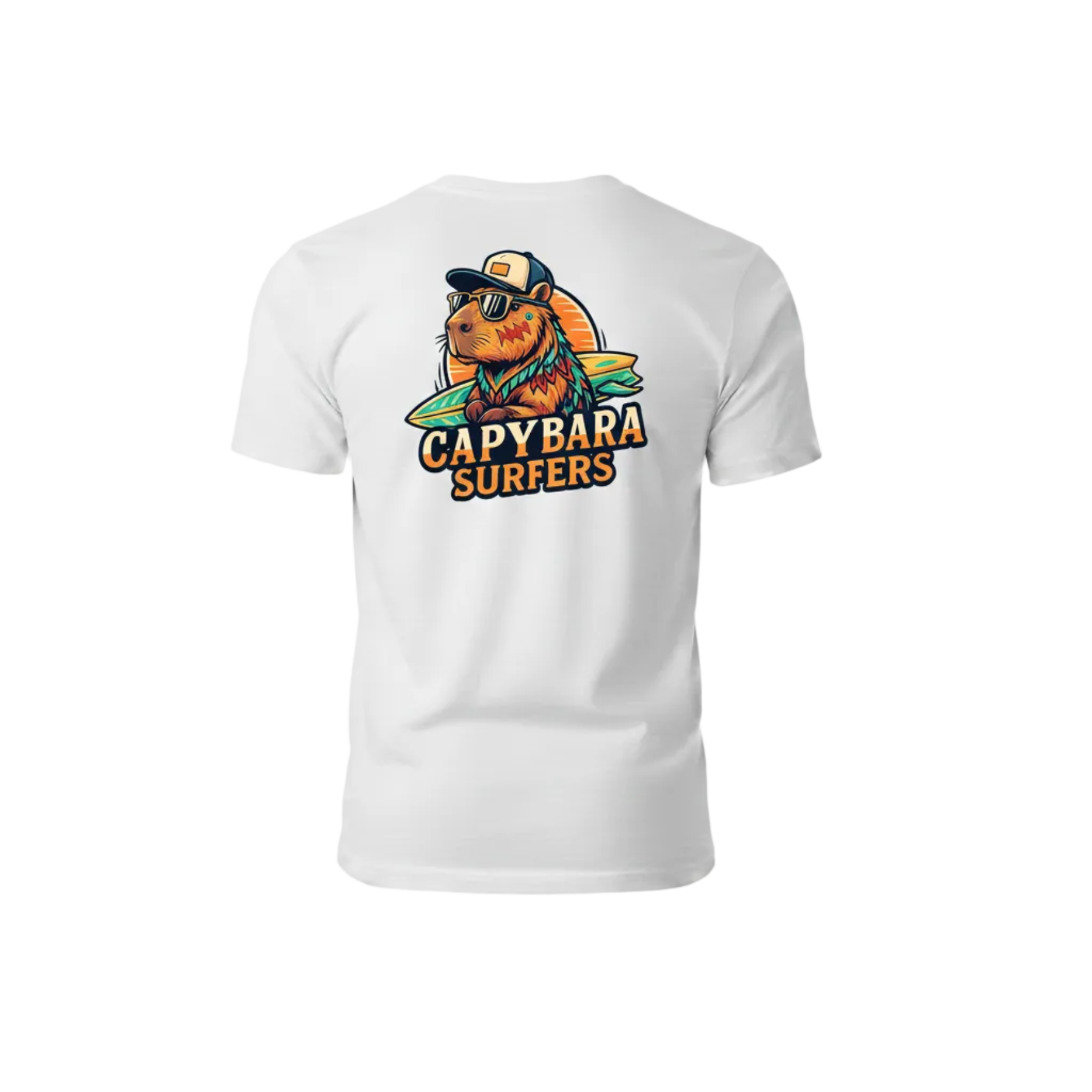 T-Shirt Original Capybara Surfers ® - LOGO