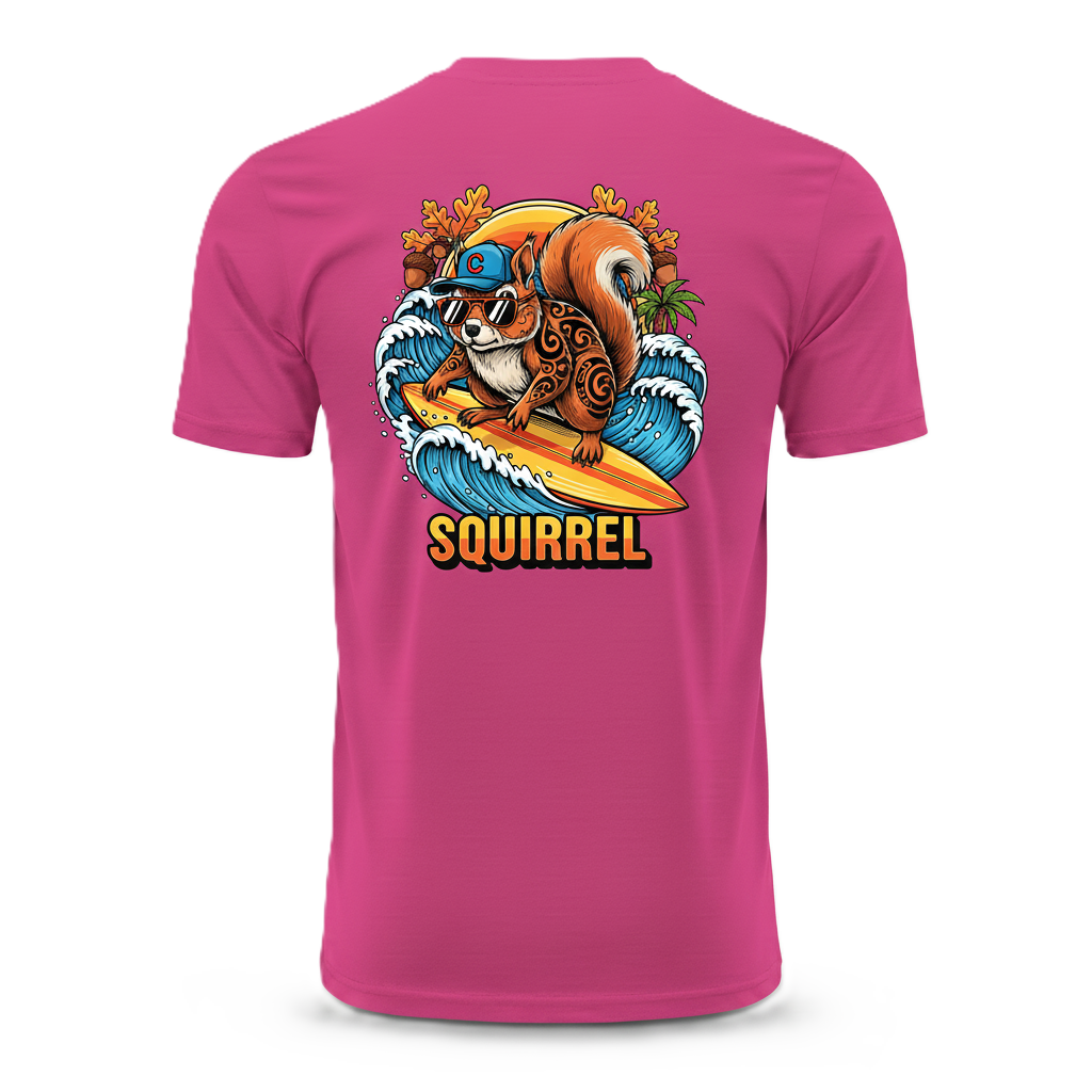 T-Shirt KIDS Original Capybara Surfers ® - SQUIRREL