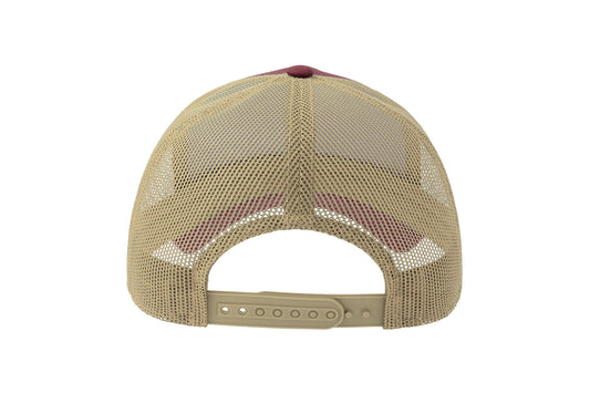 Cap Trucker Original Capybara Surfers ® - Bordeaux / Stone