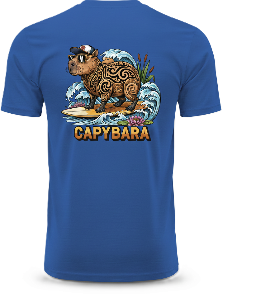 T-Shirt KIDS Original Capybara Surfers ® - CAPYBARA
